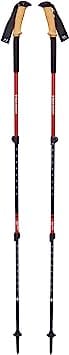 Black Diamond Trail Ergo Cork Trekking Poles with ergonomic cork grips, adjustable length, and sturdy construction, designed for support and stability on various hiking terrains.