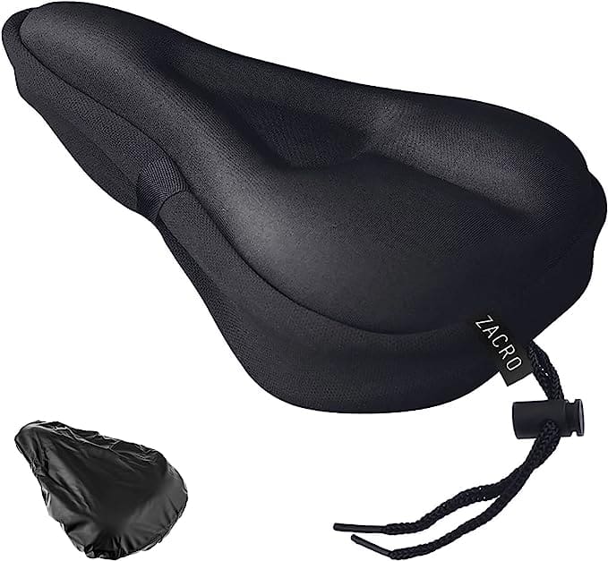 Zacro Bike Seat Cushion, a comfortable and ergonomic cycling accessory designed to enhance your riding experience.