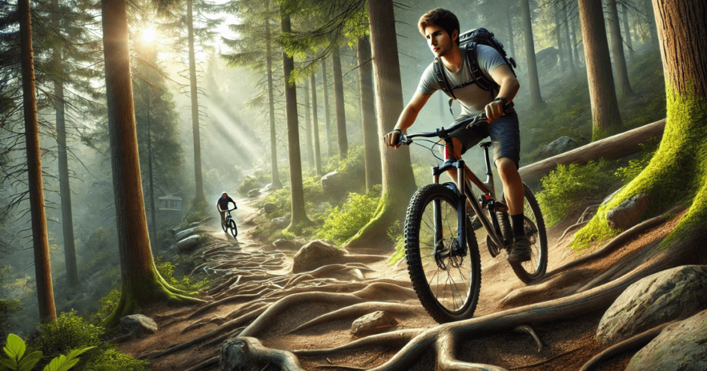 Beginners Guide to Mountain Biking with pro tips on trails and techniques.