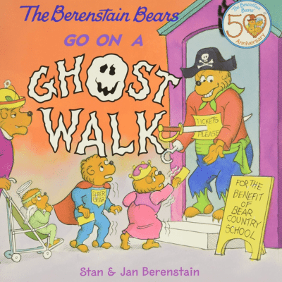 The Berenstain Bears take a spooky and fun-filled ghost walk in this Halloween book for kids, perfect for an exciting holiday read with young readers.