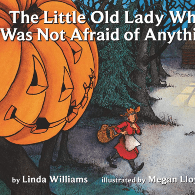 In The Little Old Lady Who Was Not Afraid of Anything, a brave woman encounters spooky sights, making these Halloween books for kids a fun and exciting read.