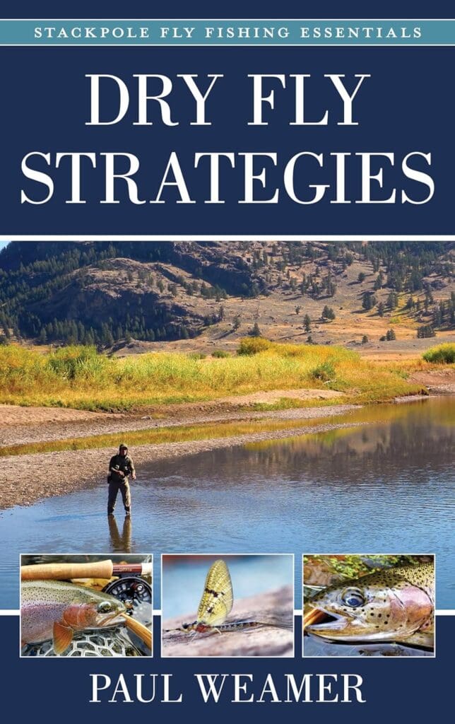 The dry Fly Strategies book cover is an essential guide for mastering fly fishing techniques. Buy now for expert tips.