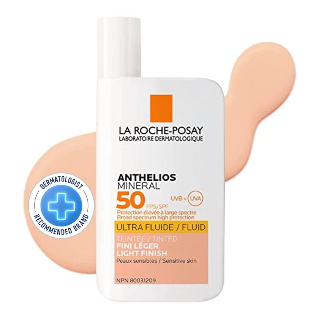 La Roche-Posay Anthelios Mineral Sunscreen SPF 50, best sunscreens for dry skin protection.