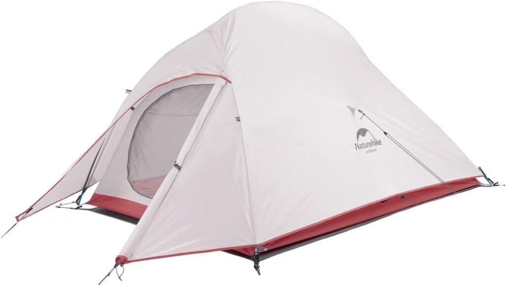 Showcasing the Naturehike Tents Cloud-Up 2-person tent.