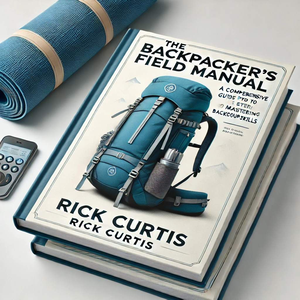 Backpacker's Field Manual cover featuring essential gear for mastering backcountry backpacking skills.