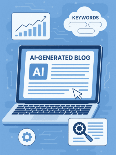 AI Writer for Blog Posts - Professional content creation tools and SEO optimization interface