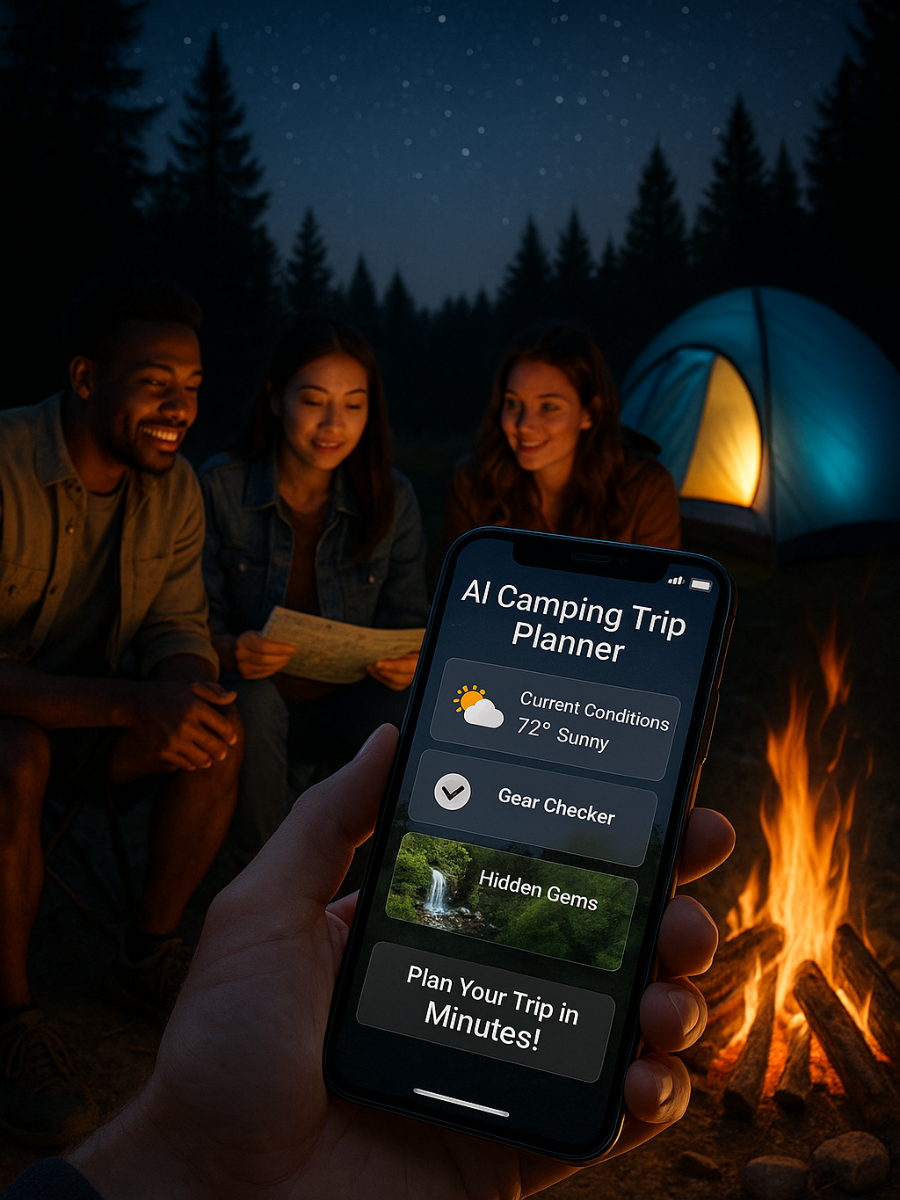 AI camping trip planner overview