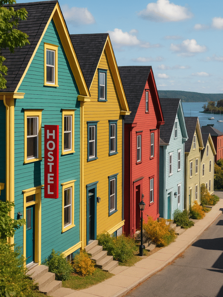 Scenic landscape representing the diverse locations and natural beauty near top-rated hostels in Canada.