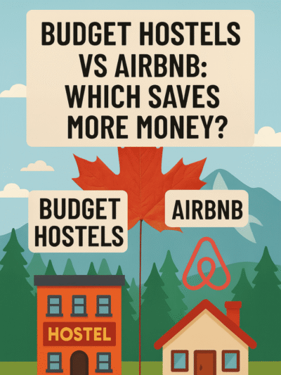 hostels vs airbnb in canada